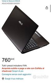Notebook ASUS  i7 Quad-Core 16GB RAM + 256GB SSD 💻