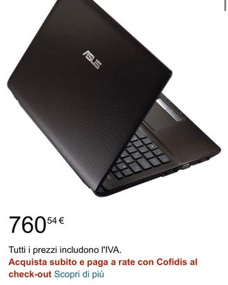 Notebook ASUS  i7 Quad-Core 16GB RAM + 256GB SSD 💻