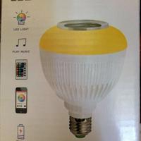 Lampadina vivavoce e musica bluethoot multicolore