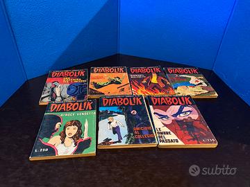 DIABOLIK INEDITO ANNO XIII   7 numeri