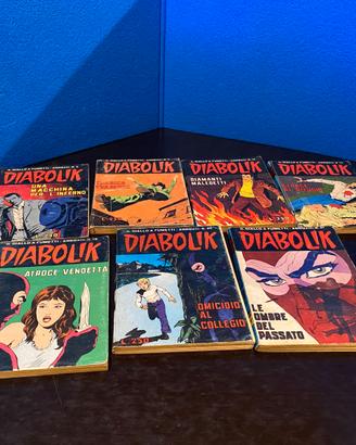 DIABOLIK INEDITO ANNO XIII   7 numeri