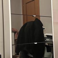 scarpiera verticale a specchio