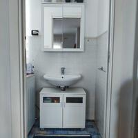 Mobiletto sotto lavabo, mobile specchio