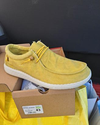 Scarpe Pitas Wallabi color ocra n.43