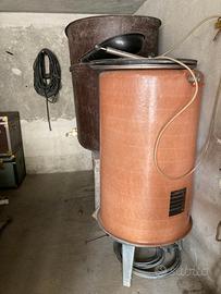 tino da 1500 litri e cilindro da 500 litri