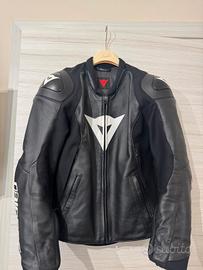 Giubbotto vera pelle Dainese come nuovo taglia 50