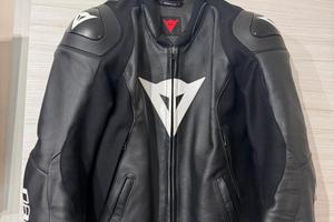 Giubbotto vera pelle Dainese come nuovo taglia 50