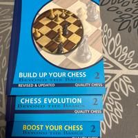 Serie di 3 libri scacchi