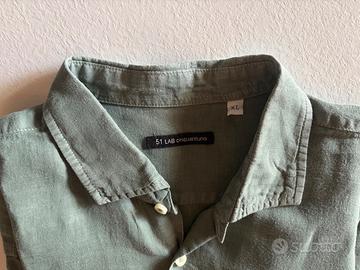 Camicia uomo 51 LAB cinquantuno verde – taglia XL
