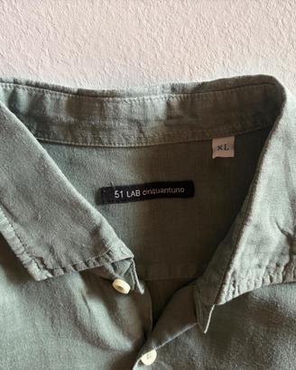 Camicia uomo 51 LAB cinquantuno verde – taglia XL