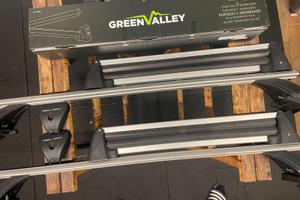 Barre Portatutto + Porta Sci 5 Slot - Universali