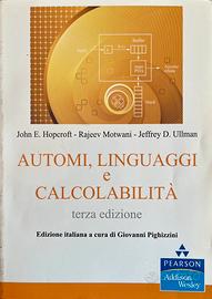 Automi, linguaggi e calcolabilita’