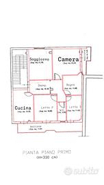 S/indipendente 11 mq con cortile di 275 mq