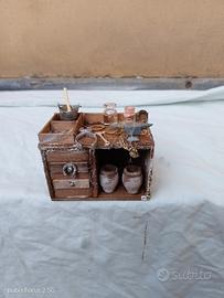 presepe banco del fabbro statuine cm.10