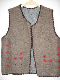 Gilet etnico-folkloristico unisex taglia M/L nuovo