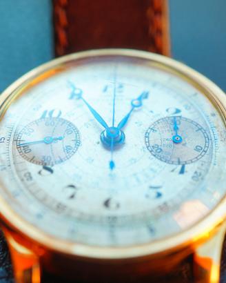 Vulcain oro 18k valjoux 22 anni 40
