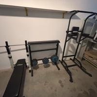 Palestra  completa pesistica e corpo libero