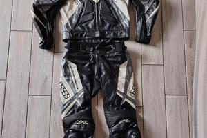 Tuta moto in pelle divisibile IXS Tg 52
