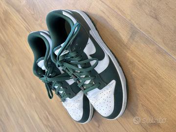 Nike Dunk Low Team Green / Michigan State — EU 44