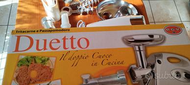 Tritacarne -Passa pomodoro - Grattuggia