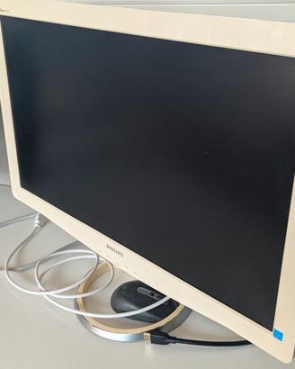 monitor Philips full HD bianco