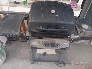 barbecue a gas