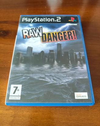 Raw danger! sony playstation 2 ps2 italiano raro
