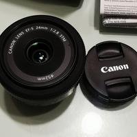 obiettivo Canon Efs 24mm f/2.8 stm