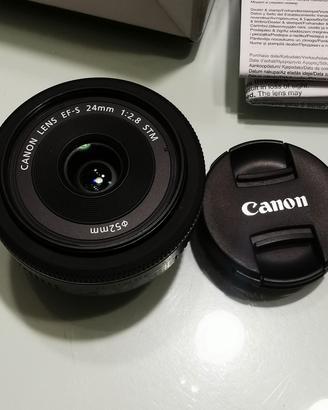 obiettivo Canon Efs 24mm f/2.8 stm