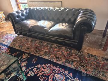 divano chester e pouf poltrona frau