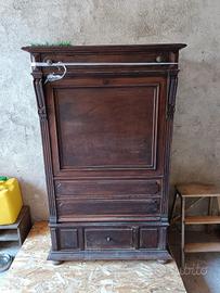 Mobile Letto d'Epoca a Scomparsa in legno 