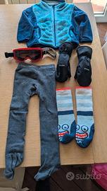 Completo  SCI Decathlon BAMBINO 3/4 ANNI