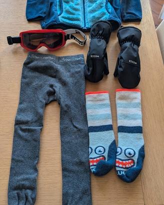 Completo  SCI Decathlon BAMBINO 3/4 ANNI