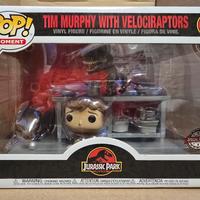 Funko Pop! TIM MURPHY WITH VELOCIRAPTORS #1199