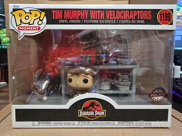 Funko Pop! TIM MURPHY WITH VELOCIRAPTORS #1199