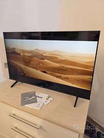HISENSE QLED 43" 4K 3HDMI 2USB HEVC DVBS2 SMART