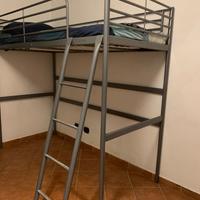 Letto soppalco singolo, Ikea SVÄRTA