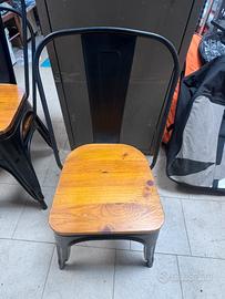 Sedie stile industriale New Bristol