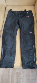 Pantaloni moto A-pro tg 52 nuovi inverno estate