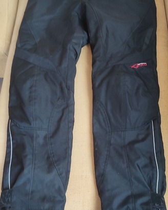 Pantaloni moto A-pro tg 52 nuovi inverno estate