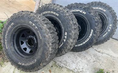 Cerchi e gomme 15 attacco Toyota Mitsubishi nissan