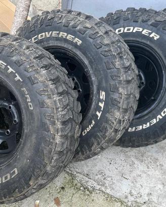 Cerchi e gomme 15 attacco Toyota Mitsubishi nissan