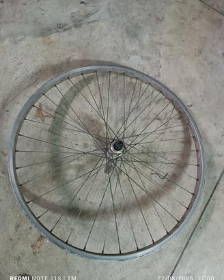 ruota anteriore bici