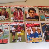 Riviste Forza Milan anni da 89 a 97
