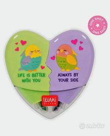 Legami Evidenziatore 2 in 1 San Valentino, NUOVO