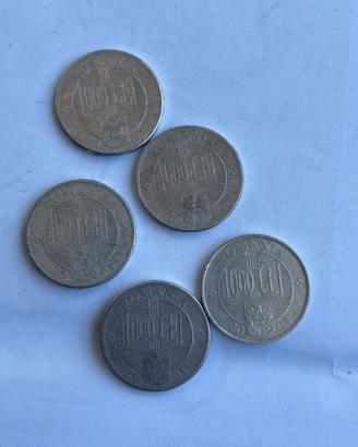 1000 Lei monete Romania