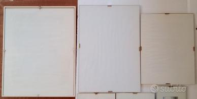 Tre Cornici a giorno in Vetro da parete 