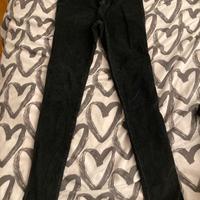 Pantaloni velluto nero