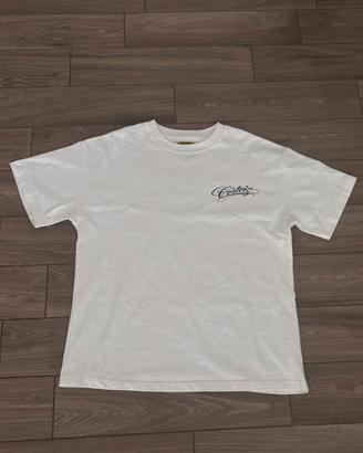 T-Shirt Corteiz - White&Black con stampa sul retro