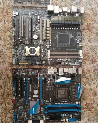 PC Schede madri  Asus Sabertooth  990FX MSI P67A 